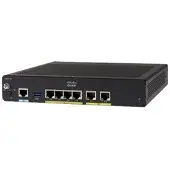 Cisco GE VDSL2/ADSL2+ OVER POTS NON-US 4G LTE / HSPA+, Ethernet-WAN, Gigabit Ethernet, Schwarz