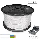 Sediles Cable Elektroschlauch White 3 x 1 mm 200 m h05vvh2-f - Mark EAN: 8435734703927