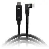 Tether Tools TetherPro USB-C to USB-C Right Angle - black