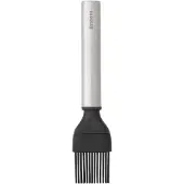 Brabantia Profile Backpinsel, Silikon, Küchenpinsel ideal zum Einfetten von Backformen, Farbe: Matt Steel