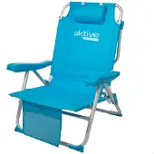 Aktive Aluminium Faltbarer Stuhlrucksack 5 Positionen 66x58x80 Cm