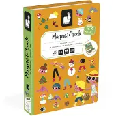 Janod Magneti'Book 4 Jahreszeiten Magnet-Set 115 Teile