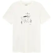 DEDICATED - T-Shirt Stockholm All Out Boat - T-Shirt Gr M weiß