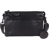 Harbour 2nd Umhängetasche "Lexi", Damen, Gr. B/H/T: 24cm x 16cm x 11cm, grau (ash), Rindsleder, Taschen Umhängetasche, Schultertasche, Mini Bag, Handtasche Damen