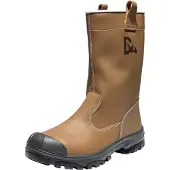 Emma Work Boot Merula S3 Braun gefüttert Größe 47