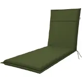 Doppler Auflage Sunlounge Life Moosgrün, 195x60x4cm, 5147595351