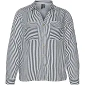 Vero moda Hemdbluse "VMBUMPY L/S SHIRT NEW CURVE GA NOOS"