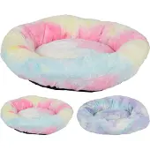 Koopman Rundes Hunde- oder Katzenbett 60x60x18cm