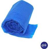 Gre Sommerabdeckplane CV790210 – Ø 371 cm, für Echtholzpool Ananas, 400 µm