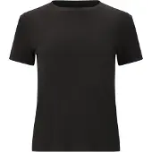 Athlecia - Women's Tinashe Rib S/S Tee - T-Shirt Gr 36 schwarz