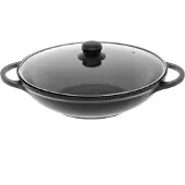 Maku keptuvė Wok 32cm su dangčiu