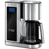 Russell Hobbs Filterkaffeemaschine Elegance, 1,25 l Glaskanne, 1600 Watt