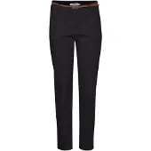 Oxmo 7/8-Hose "7/8-Hose OXDaisy", Damen, Gr. 44, N-Gr, schwarz, Obermaterial: 98% Baumwolle CO. 2% Elasthan EL., Hosen 7/8-Hose