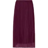 Rich & royal Plisseerock , Damen, Gr. XS, rot (ruby glow), Web, Obermaterial: 100% Polyester, ca. Mitte Wade, Röcke Plisseerock, mit elastischem Bund
