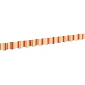 vidaXL Markisenschürzen-Ersatz Gelb und Orange 230 x 20 cm Polyester