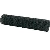 vidaXL Eurozaun 1 x 25 m PVC-beschichtetes Eisen Grün