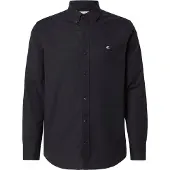 Calvin Klein Hemd Oxford Classic LV140EM125 Grau Regular Fit