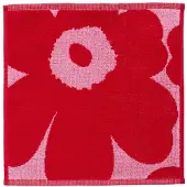 Marimekko Handtuch "UNIKKO", rot (rosa,rot), B:50cm L:70cm, Frottee, Obermaterial: 100% Baumwolle, Handtücher, Handtuch, 100% Baumwolle, angenehm weich, 50 x 70 cm