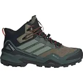 Adidas Wanderschuhe Herren Terrex Skychaser Mid GTX Olive Strata / Silver Green / Core Black-Schoenmaat 44 2/3