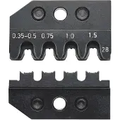 Knipex 97 49 28 Crimpeinsatz für Stecker der AMP-Superseal 1.5 Serie von Tyco Electronics