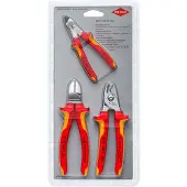 Knipex Super-Knirps 00 31 30 BK V02 Zangen-Set (00 31 30 BK V02)
