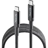 NGS KNOT 100W-3, 3 m, USB C, USB C, USB 2.0, 0,48 Gbit/s, Schwarz