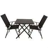 Aktive 61149 Table+2 Armchairs Tisch-und Stuhlset