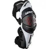 Leatt Z-Frame Lines Weiß Knieprotektoren Größe XL
