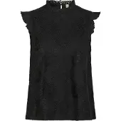 Culture Kurzarm-Bluse CUSIGLA Relaxed fit in Black | Gr.: XXL