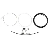 Jagwire Schaltzugset Road & Mountain Elite Sealed 1x Standardlänge Stealth Bl...