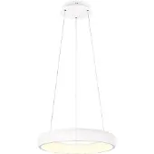 TRIO LED-Hängeleuchte Cardona, Ø 46,5 cm, weiß, CCT, Metall