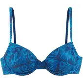 Jette Bügel-Bikini-Top "Floretta" in Ton in Ton-Harmonie