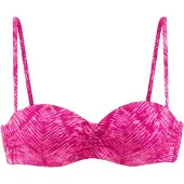 Jette Bügel-Bandeau-Bikini-Top "Floretta" in Ton in Ton-Harmonie