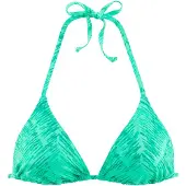 Jette Triangel-Bikini-Top "Floretta" in Ton in Ton-Harmonie