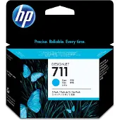 HP 711 (CZ134A) Druckerpatrone 3x Cyan - Multipack