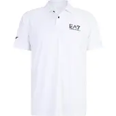 Emporio Armani für Herren. 8NPF23_PJEMZ Polo Sport Ventus 7 weiß (S), Lässig, Sportlich, Polyester, Kurzarm