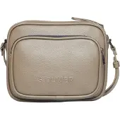 s.Oliver 2157509.8615.ONESIZE, Handtasche, Reißverschluss, Braun, Polyester, Polyurethan (PU), 100% polyurethane; lining: 100% polyester, Nicht waschen