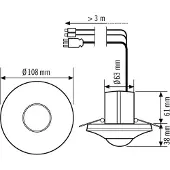 ESYLUX PD-C 360I/8 DUO DALI Deckenpräsenzmelder - EP10427824