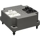 ABB 3640 Abdeckung Mit Dual GST18 3-Pole Steckern - 1SPA007130F9565