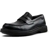 Camper für Herren. K101001-001 Halbschuhe Leder Halbschuhe Norman schwarz (44), Wohnung, Wildleder, Keine, Lässig