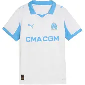 Puma Olympique Marseille 25/26 Replica Heim Junior-kurzarm-t-shirt