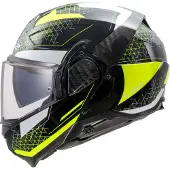 LS2 FF910 Advant II Astral Helm, schwarz/neon-gelb, 2XL (63/64)