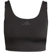 Adidas Tanktop PERFORMANCE "POWER BH-, LEICHT STÜTZEND", Damen, Gr. XL, schwarz, Obermaterial: 79% Polyester, 21% Elasthan, Rundhals, Tops Tanktop