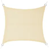 Faura - Beige Square Sail Shade 150gr/m2 | 5 x 5 Meters
