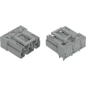 Wago 770-853/011-000/060-000 Stecker für Leiterplatten,abgewinkelt,3-polig,grau 770853011000060000 - 100 Stück