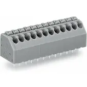 Wago 250-122 Leiterplattenklemme,Drücker,1,5 mm2,grau 250122 - 15 Stück