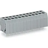 Wago 739-103/000-004 Leiterplattenklemme,2,5 mm2,Rastermaß 5 mm,schwarz 739103000004 - 70 Stück