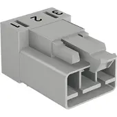 Wago 890-832/011-000 Stecker für Leiterplatten,abgewinkelt,2-polig,weiß 890832011000 - 100 Stück