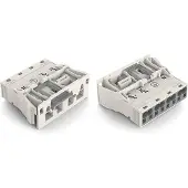 Wago 770-734 Snap-In-Stecker,4-polig,Kod. A,weiß 770734 - 100 Stück