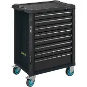 Hazet Werkstattwagen Assistent 179N leer schwarz/grau - 179N-8-RAL7021 - schwarz/grau